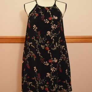 Floral No Sleeve Dress